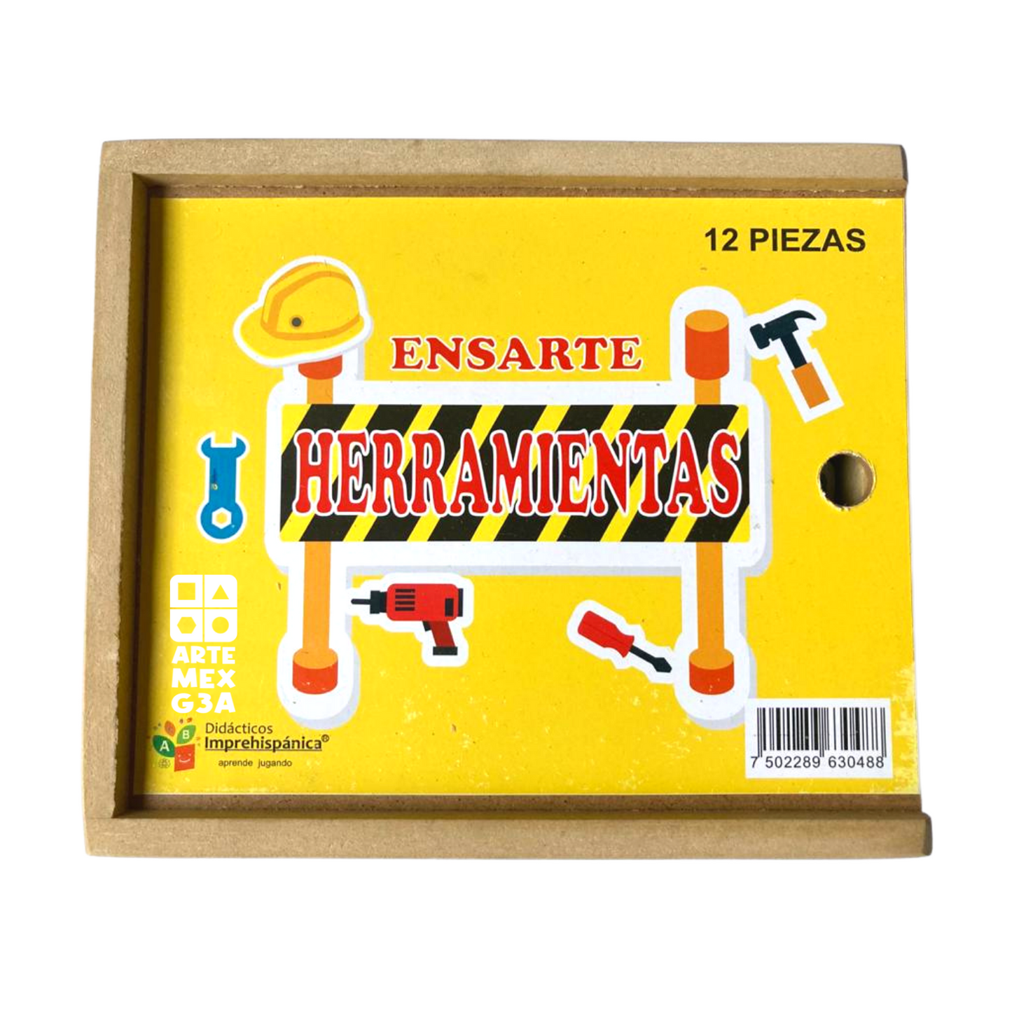 Juego De Ensarte Para Tejer Didáctico Herramientas Motricidad Fina.