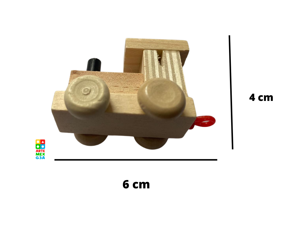 Tren Digital De Madera 0-9 Niños Preescolares didáctico