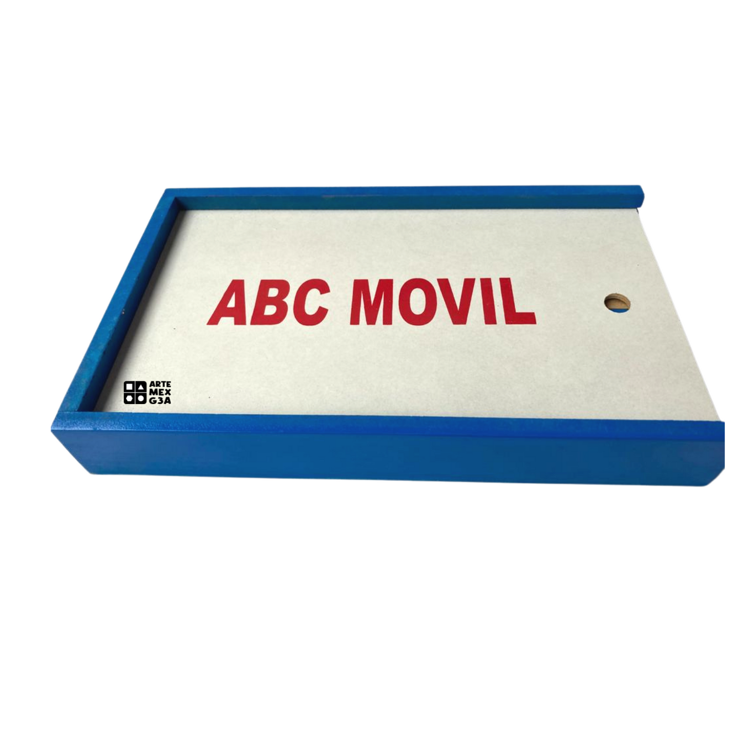 Alfabeto abecedario móvil montessori Azul