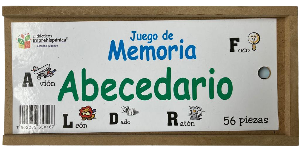 Memoria abecedario Divertido Escuela