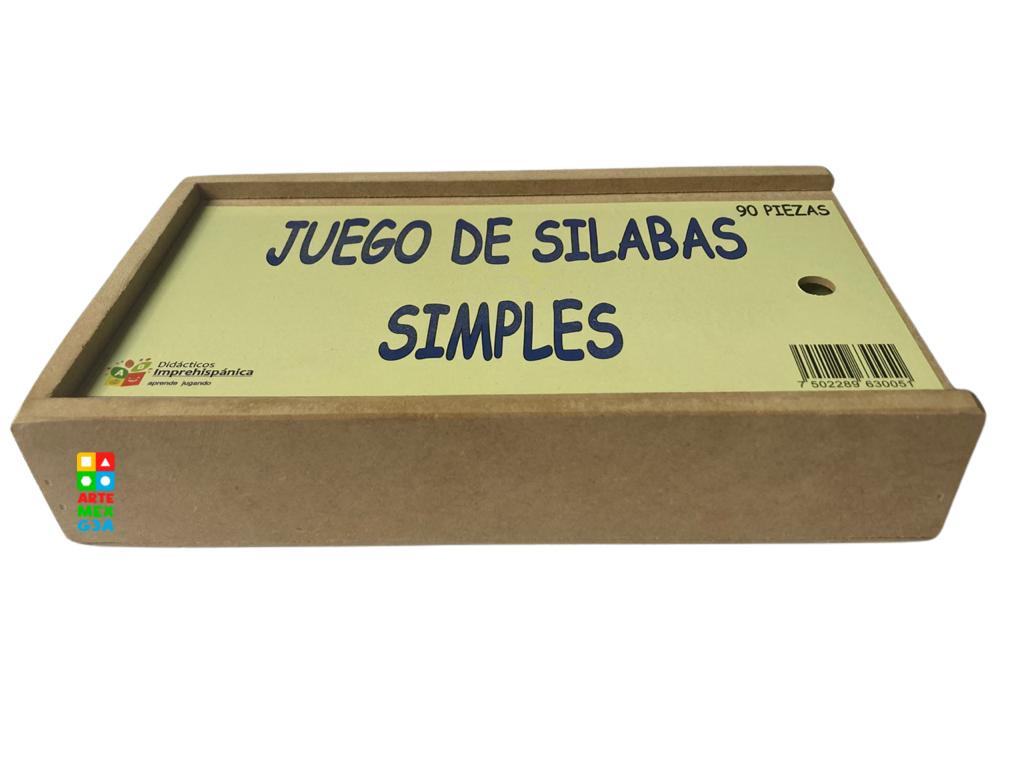 Silabario Simple dos letras