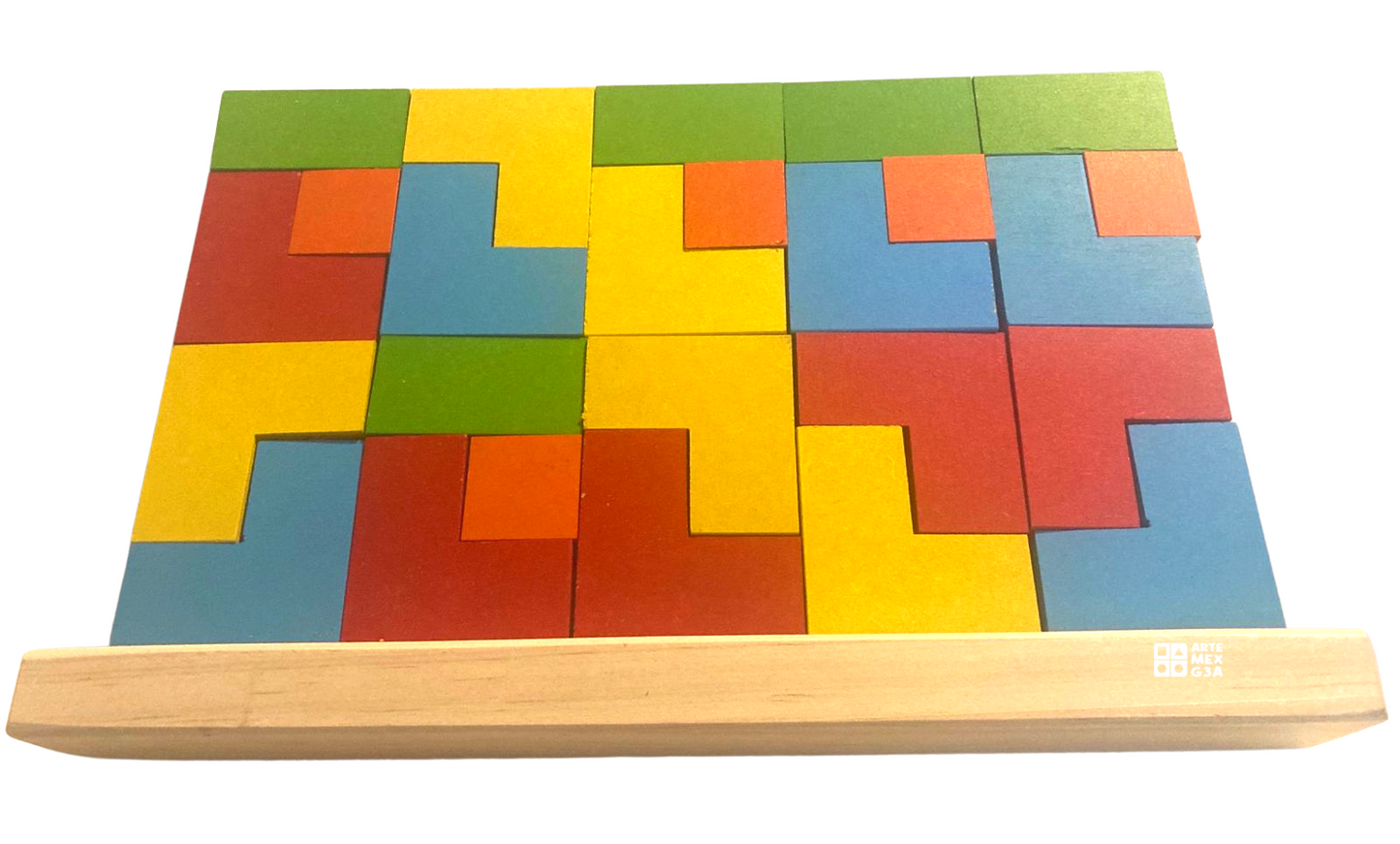 Tetris De Madera Montessori Divertido