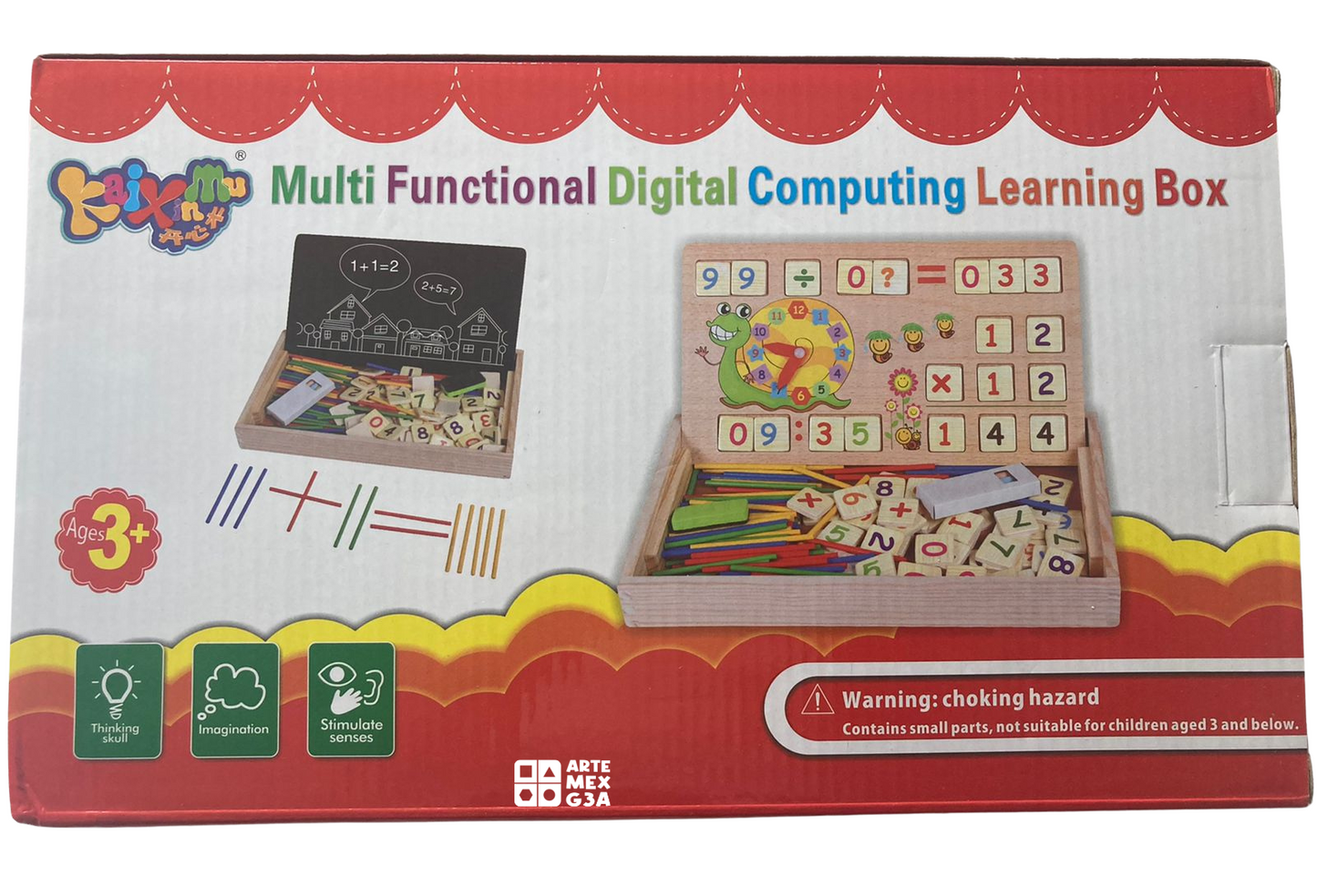 Multifuncional digital; pizarrón didáctico; números por asociación