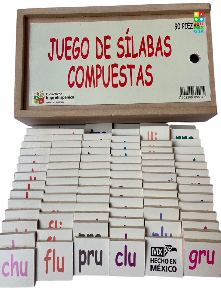 Kit de Abecedario por asociación + Silabarios simple y compuesto
