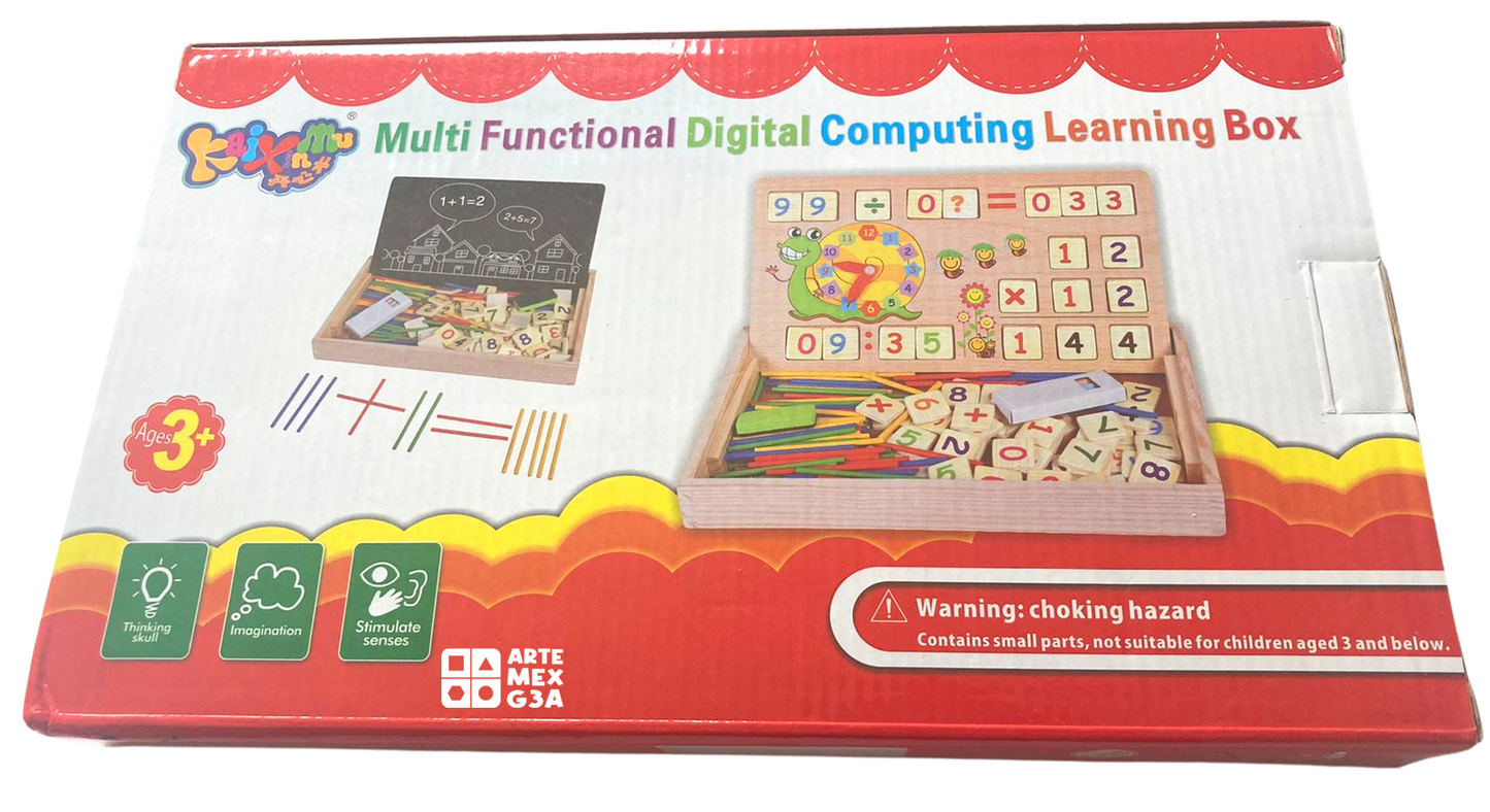 Multifuncional digital; pizarrón didáctico; números por asociación