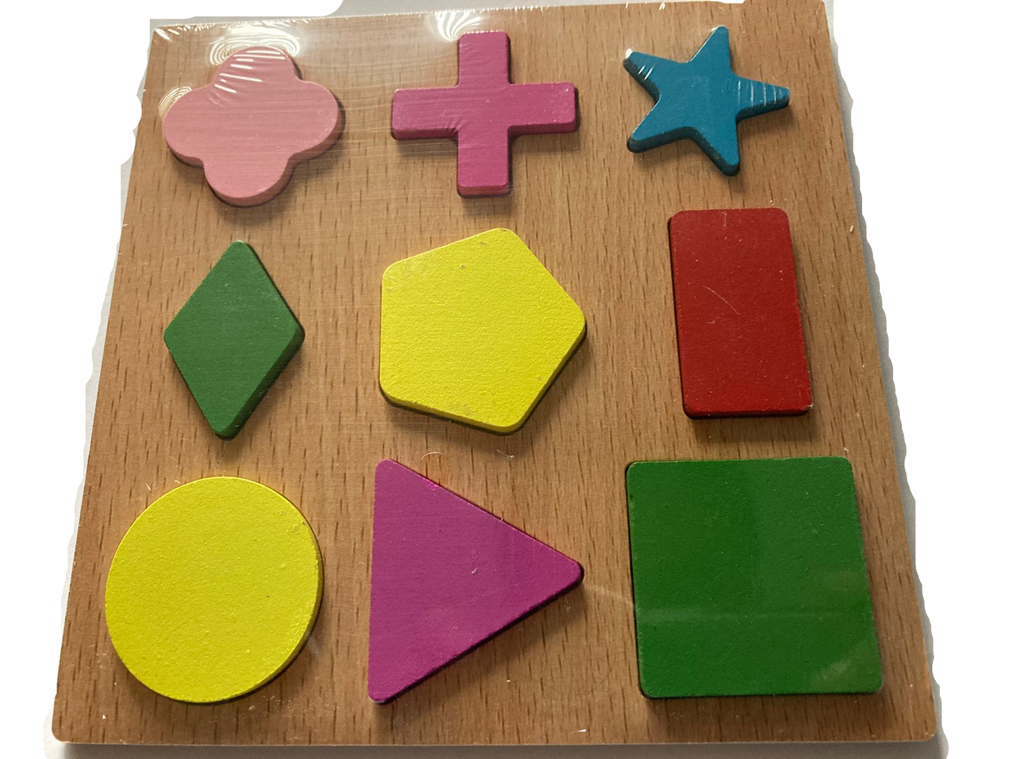 Rompecabezas de figuras geométricas.