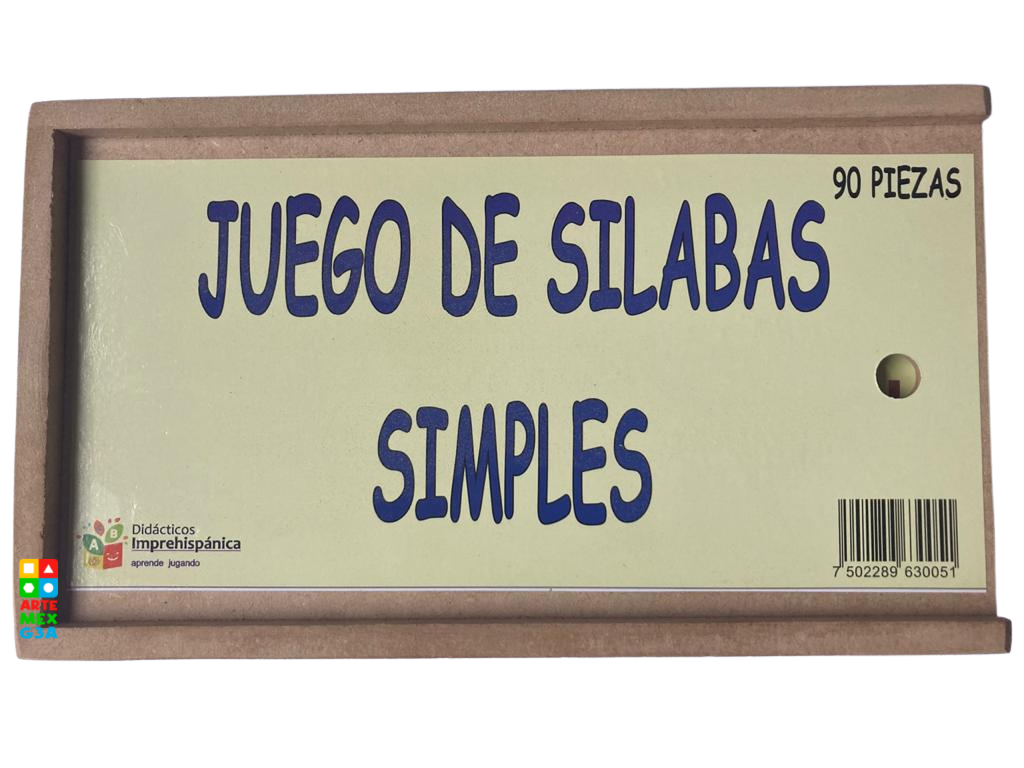 Silabario Simple dos letras