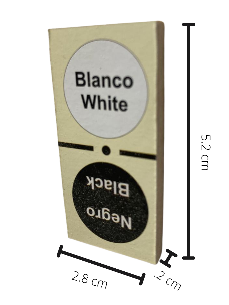 Dominó Didáctico De Madera Colores