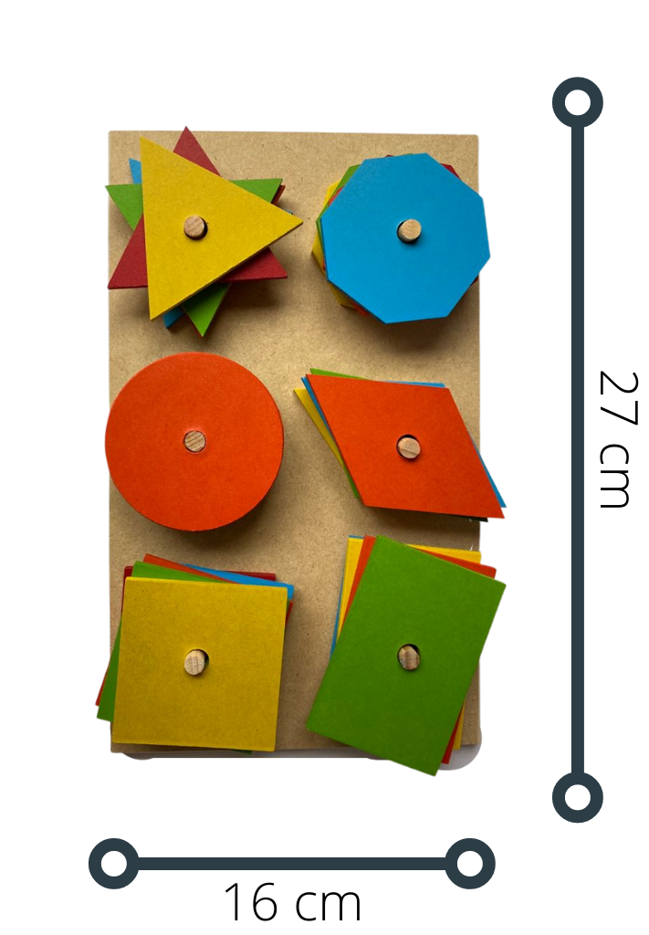 Geométrico grande 6 Montessori