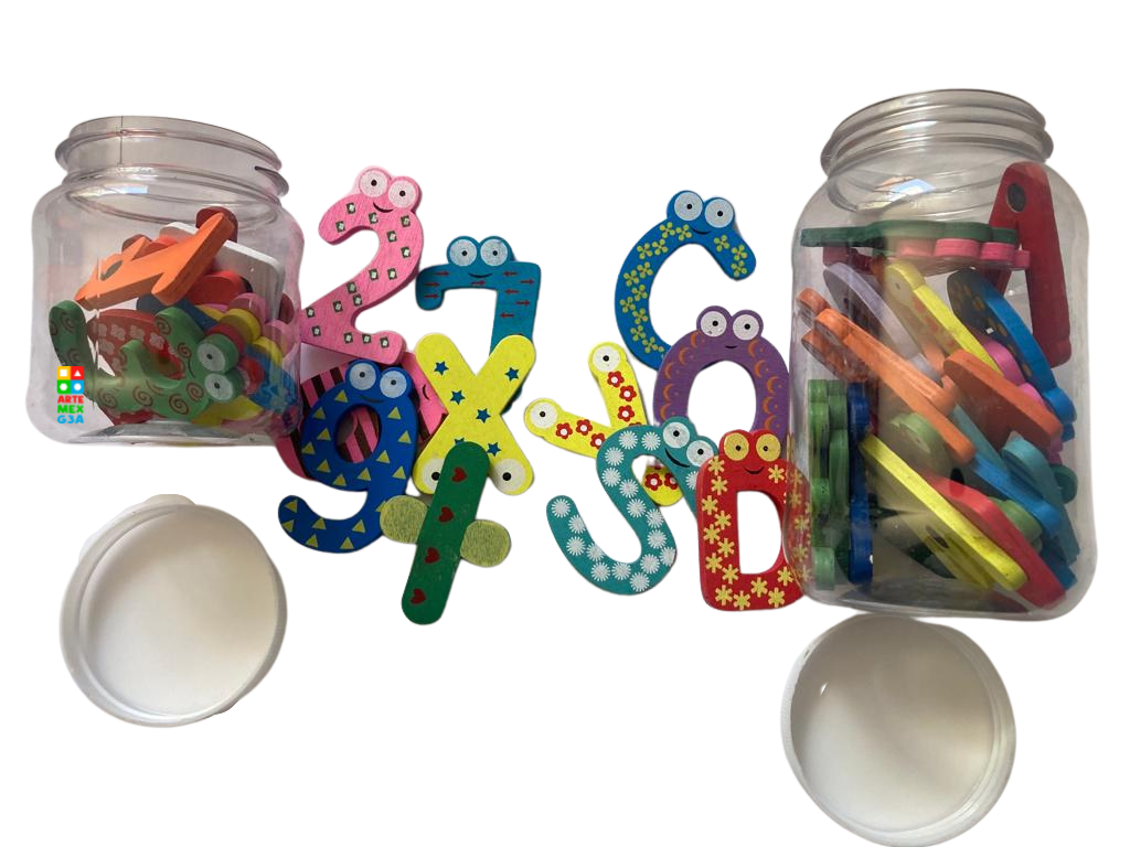 Kit de Letras y Numero con imán