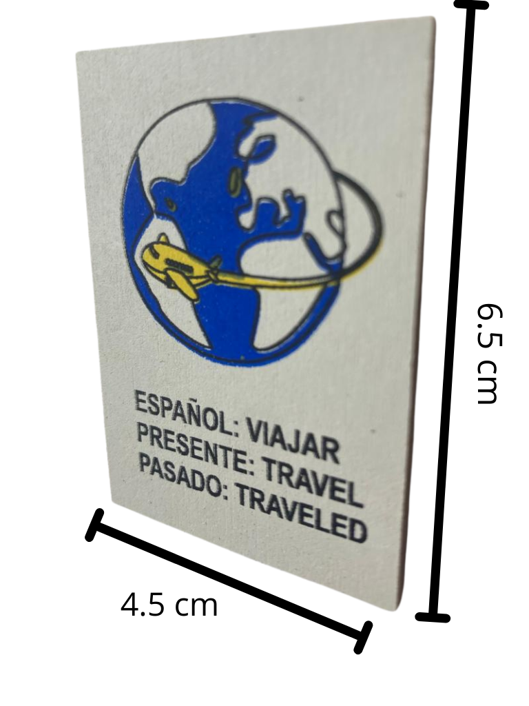 Lotería Verbos Regulares Español Ingles