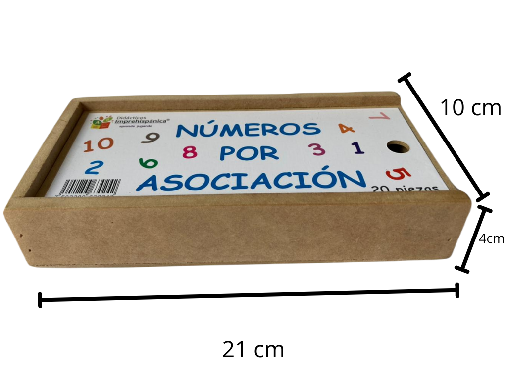 Números Por Asociación Juego Mesa Didáctico