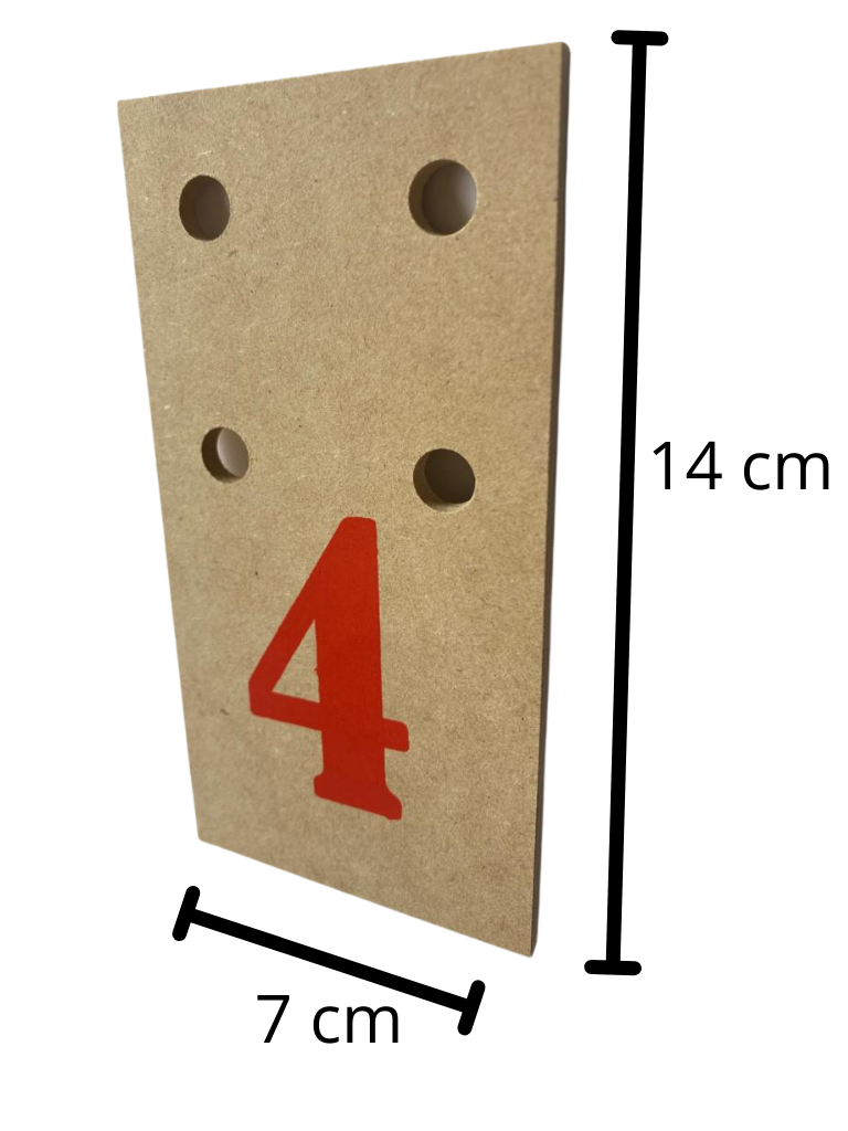 Números Por Asociación Con tablas