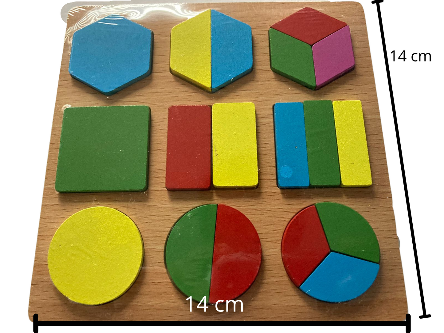 Rompecabezas de figuras geométricas.