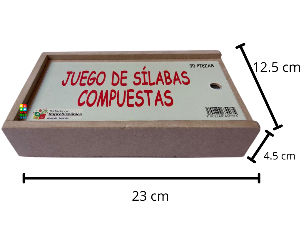 Kit Abc móvil Cromo, Silabario simple y compuesto