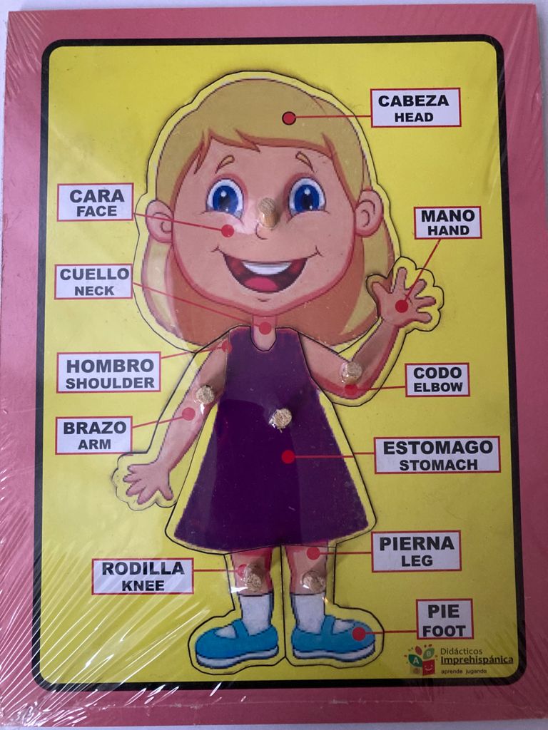Rompecabezas Con Pija de Niña
