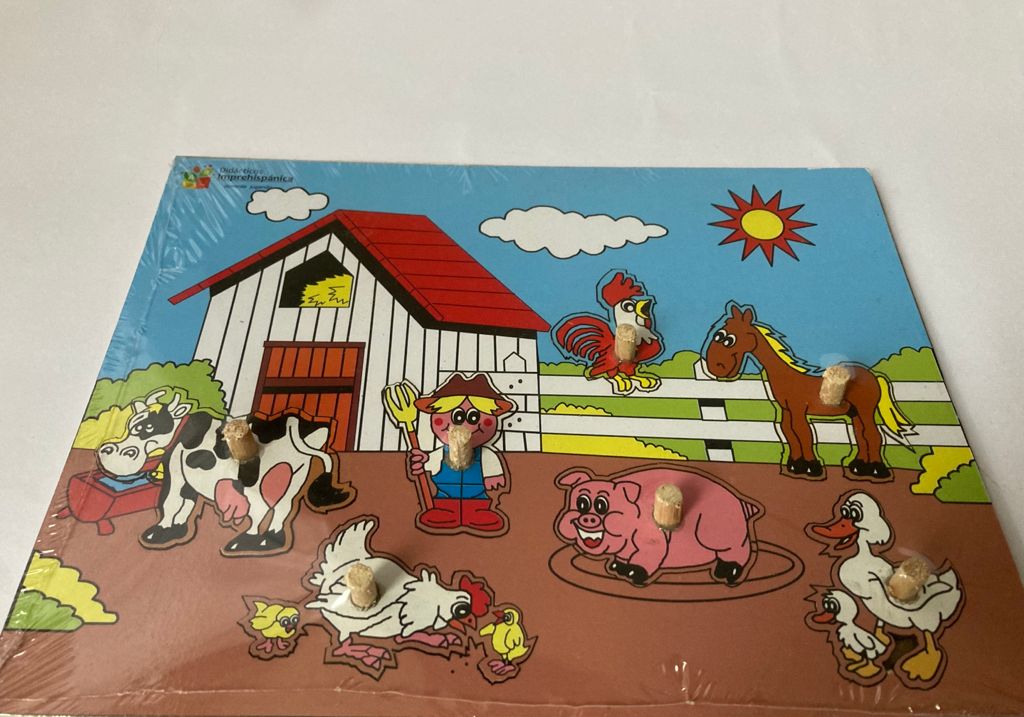 Rompecabezas Con Pija de la Granja