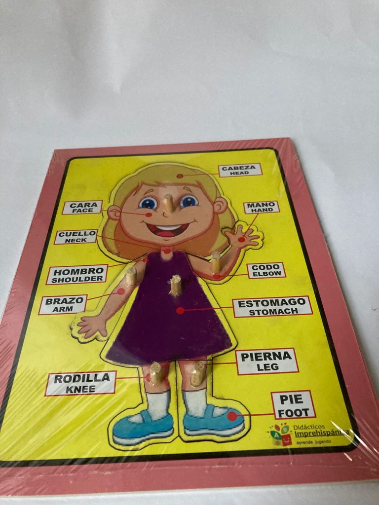 Rompecabezas Con Pija de Niña