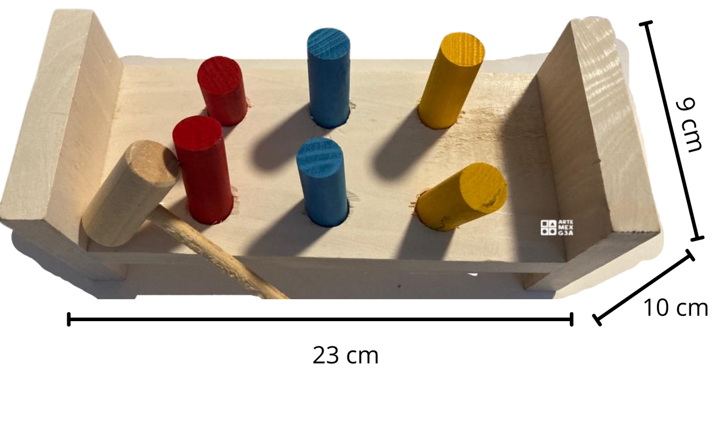Zapatero martillo para bebes divertido