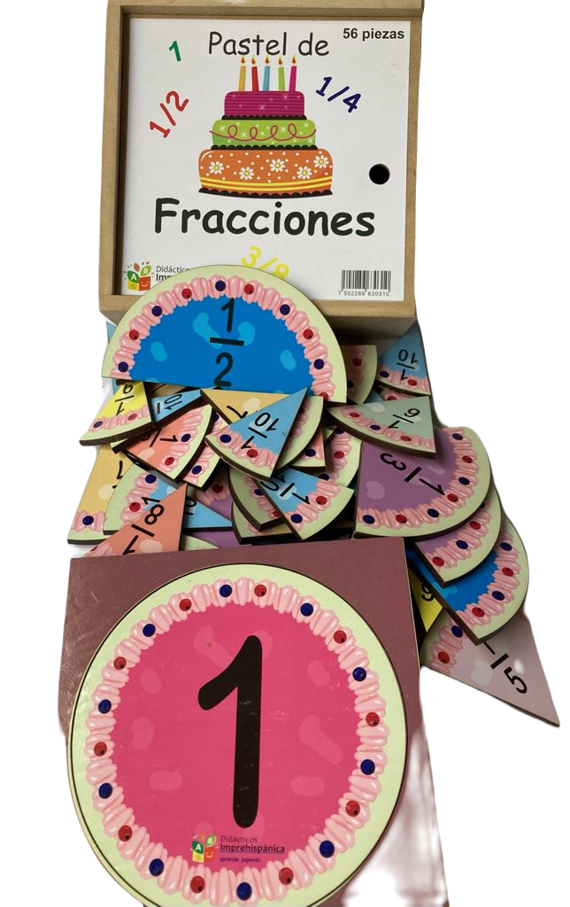Pastel de fracciones