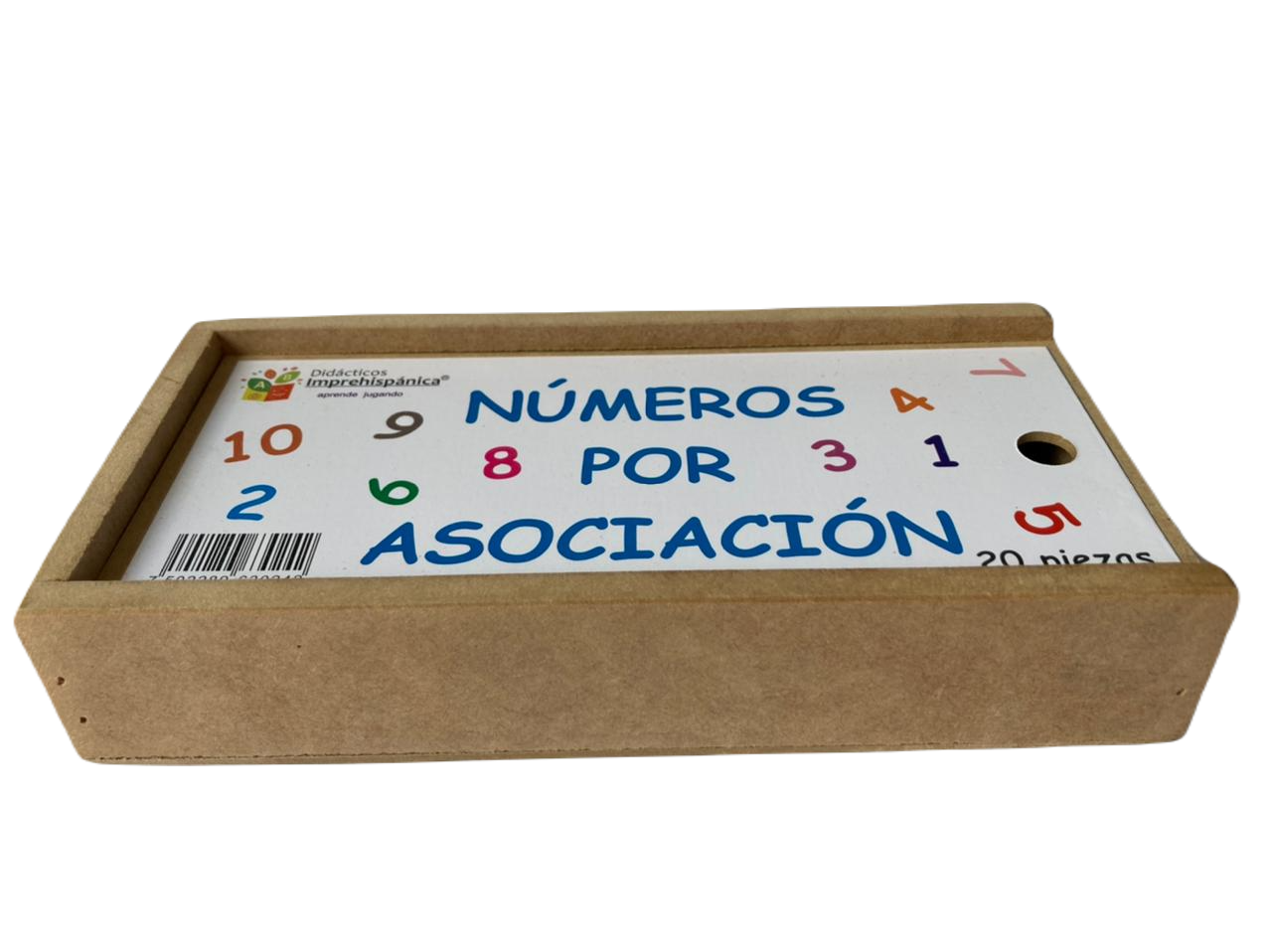 Números Por Asociación Juego Mesa Didáctico