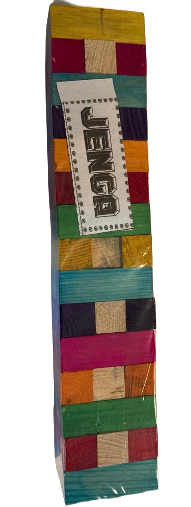 Jenga De Madera Grande + Dado Juego didáctico divertido Niños