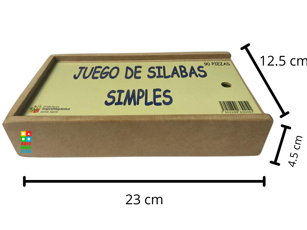 Silabario Simple dos letras