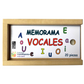 Juego De Memoria De Vocales Bilingüe Ingles Y Español
