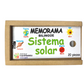 Juego De Memoria De Sistema Solar Bilingüe Ingles Y Español