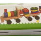 Tren De Madera Didáctico De Ensartes Y Figuras divertido para bebe