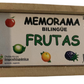 Juego De Memoria De Frutas Bilingüe Ingles Y Español