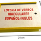 Lotería Verbos Irregulares Español Ingles