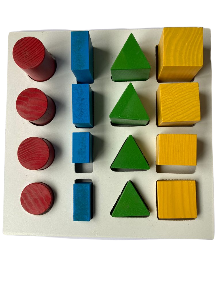 Niveles De Figuras Geométricas didácticos Montessori